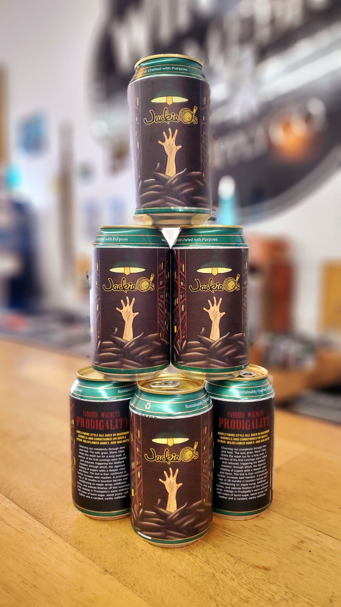 Jackie O's Candied Walnut Prodigality 12oz Can