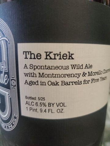 de Garde Brewing- The Kriek (2025)