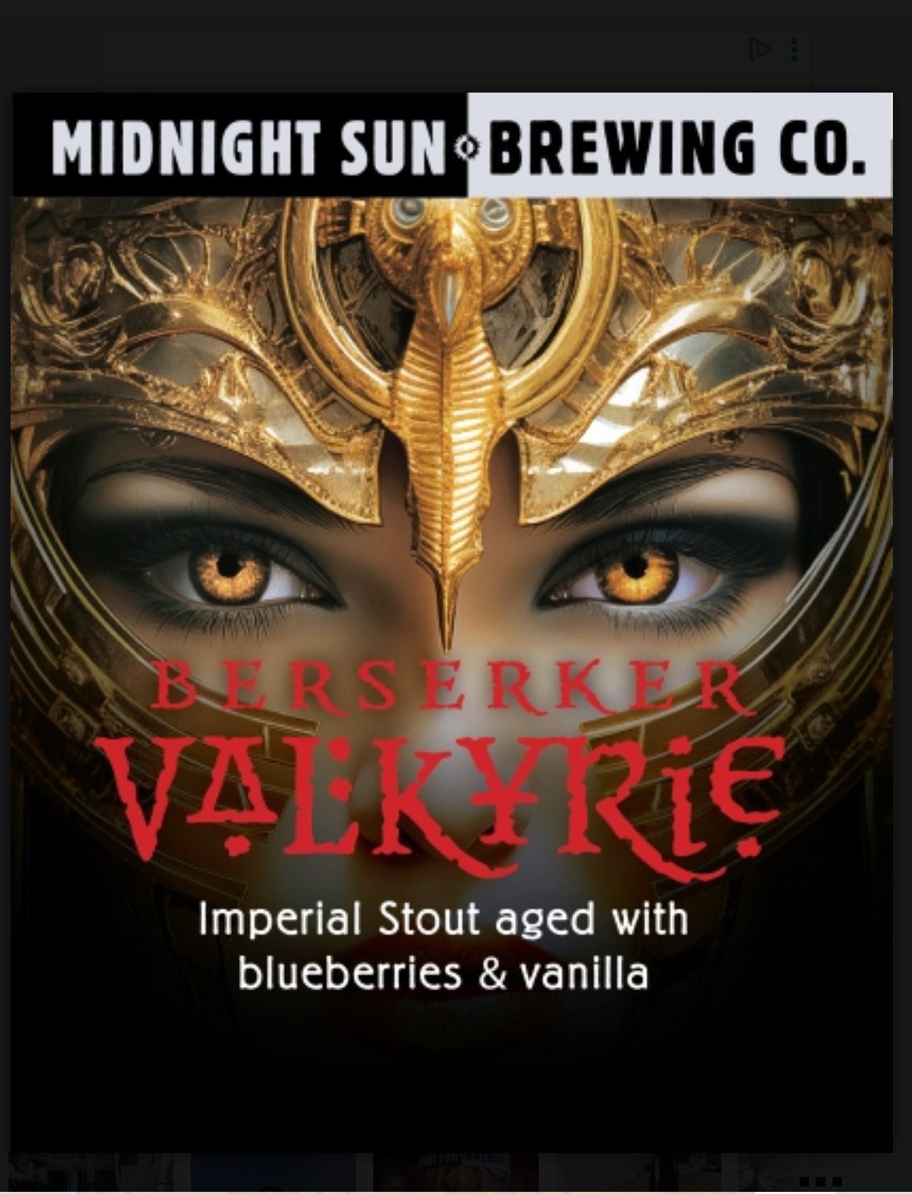 Midnight Sun Brewing- Berserker Valkerie