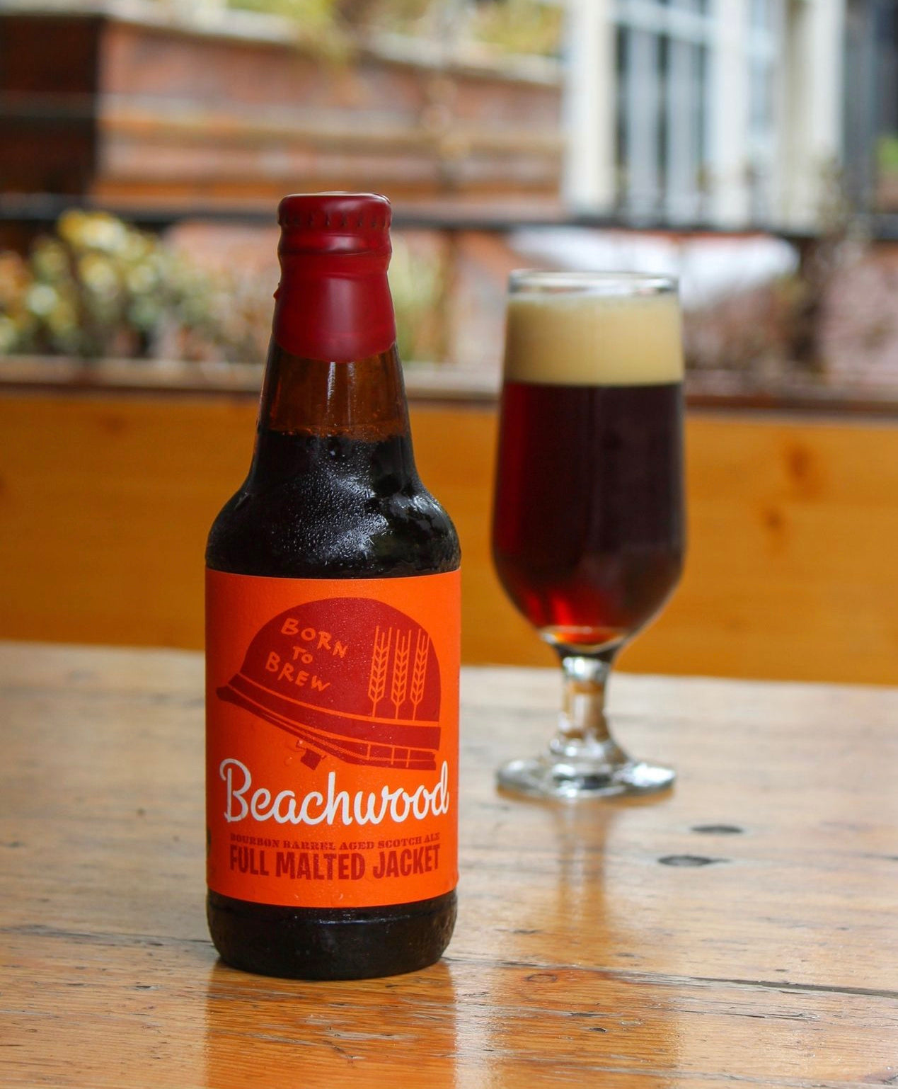 Beachwood Brewing- Bourbon Barrel Aged Scotch Ale Full Malted Jacket