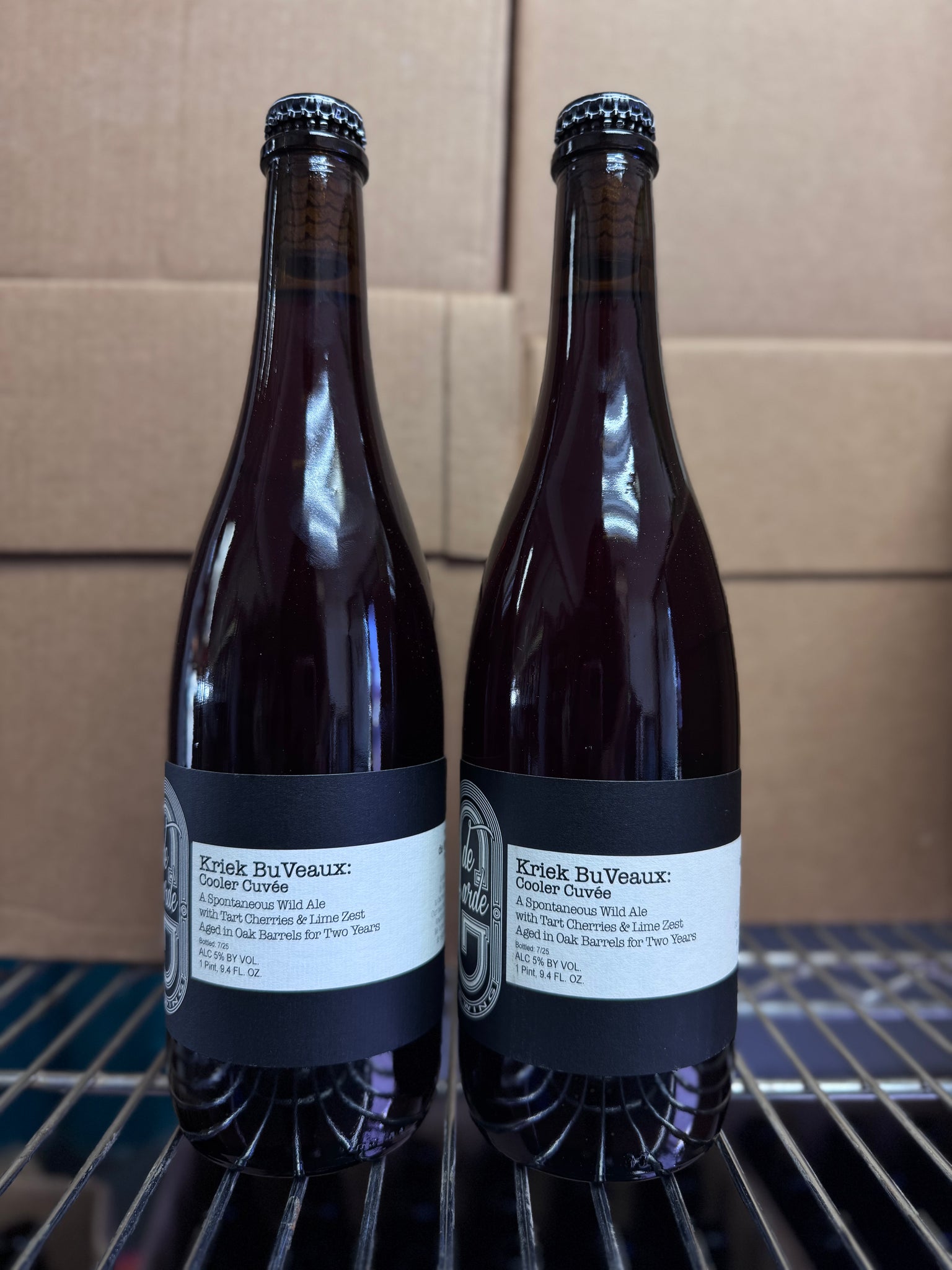de Garde Brewing-Kriek BuVeaux: Cooler Cuvée