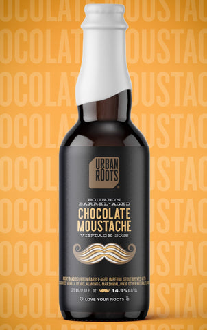 Urban Roots- BBA CHOCOLATE MOUSTACHE - ROCKY ROAD