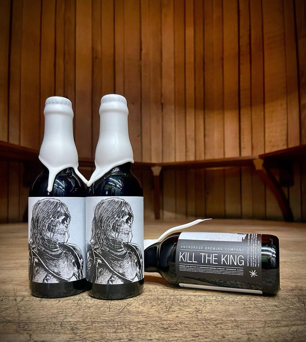 Anchorage Brewing- Kill The King (Barleywine/Imperial Stout Blend)