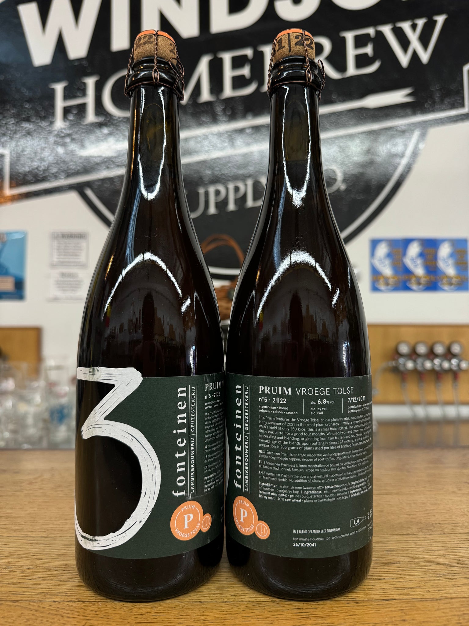 3 Fonteinen- Pruim Vroege Tolse (season 21|22) Blend No. 5