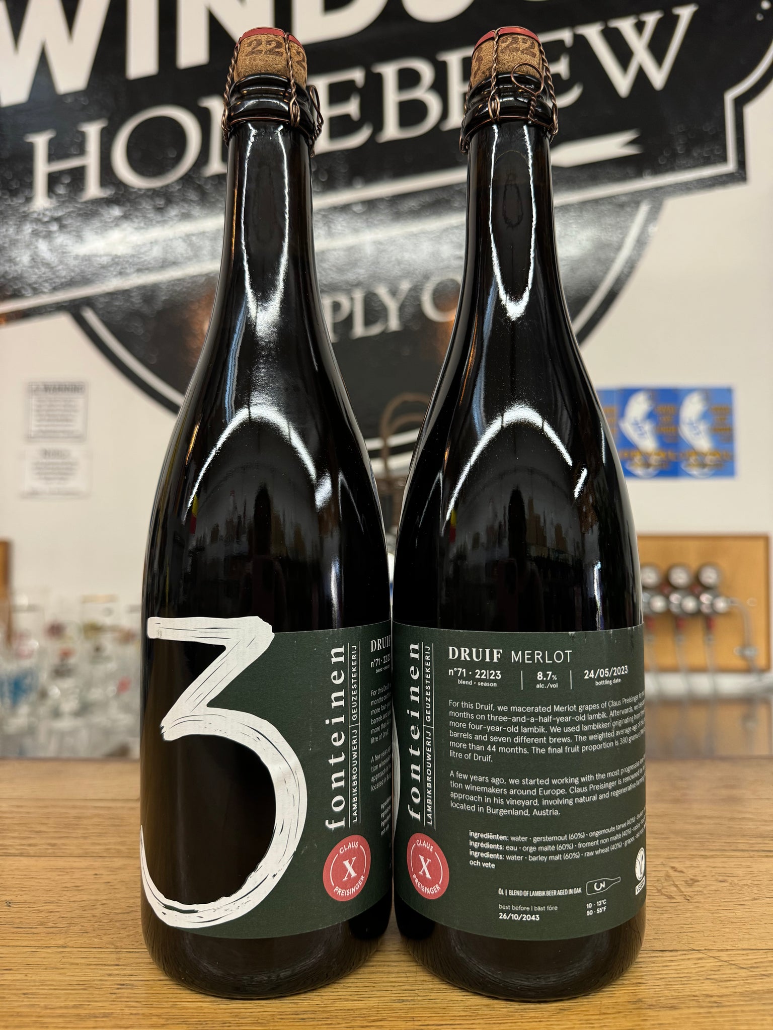 3 Fonteinen X Claus Preisinger - Merlot (season 22|23) Blend No. 71