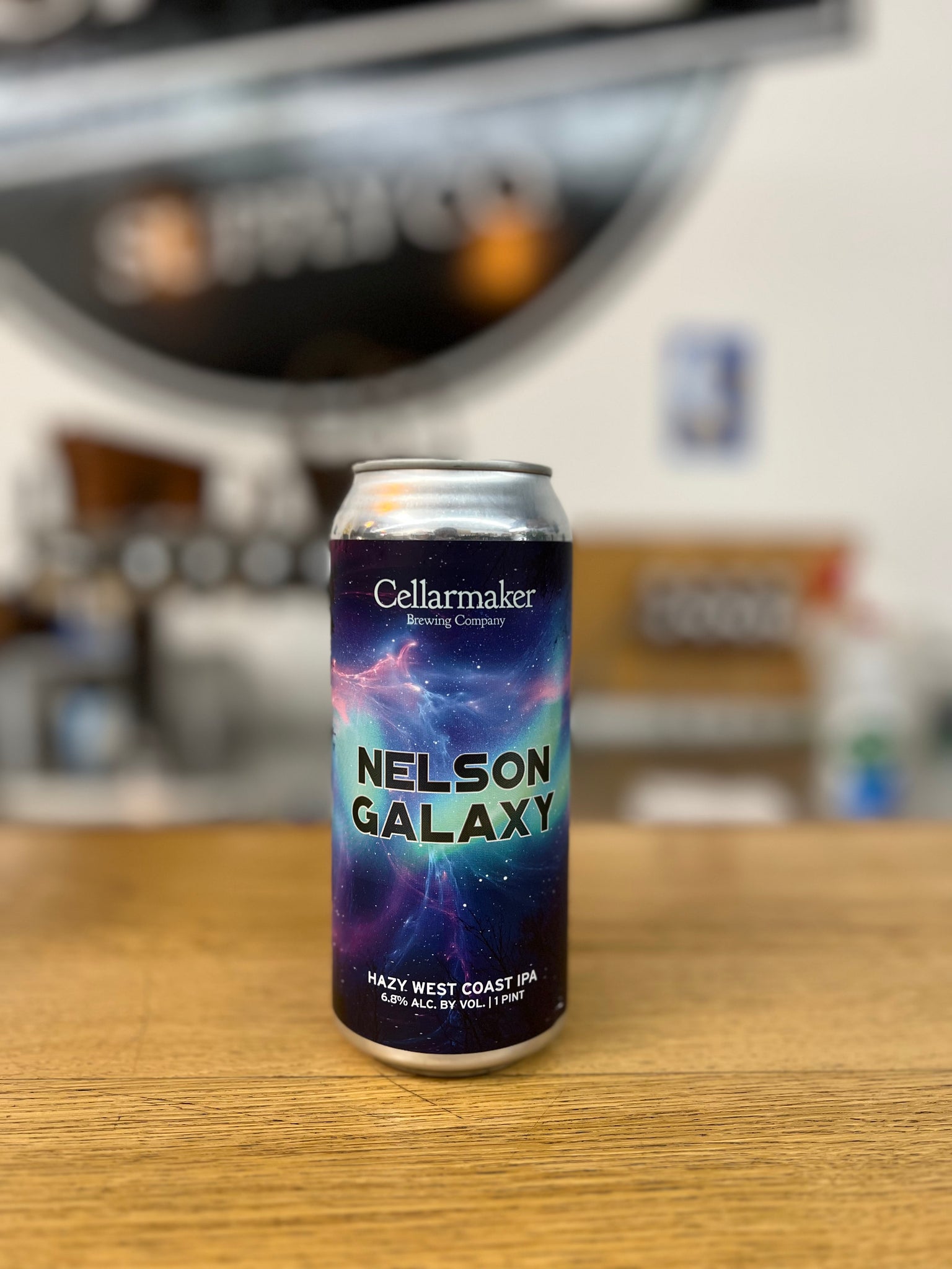 Cellarmaker Brewing Co- Nelson Galaxy (Hazy WC IPA)