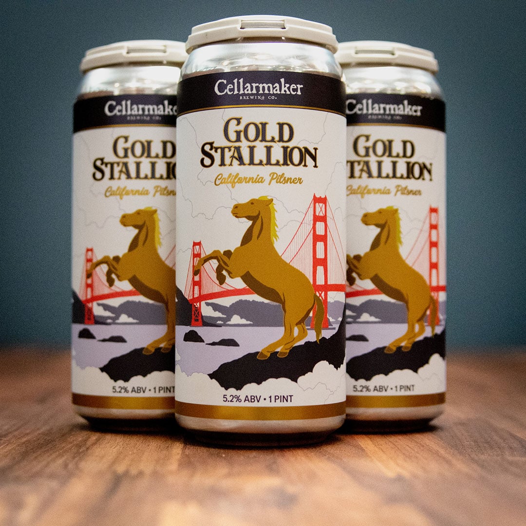 Cellarmaker Brewing Co-Gold Stallion Cali Pilsner