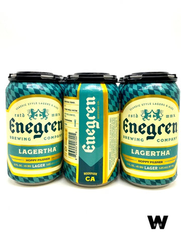 Enegren Brewing- Lagertha Mosaic Dry-Hopped Pilsner