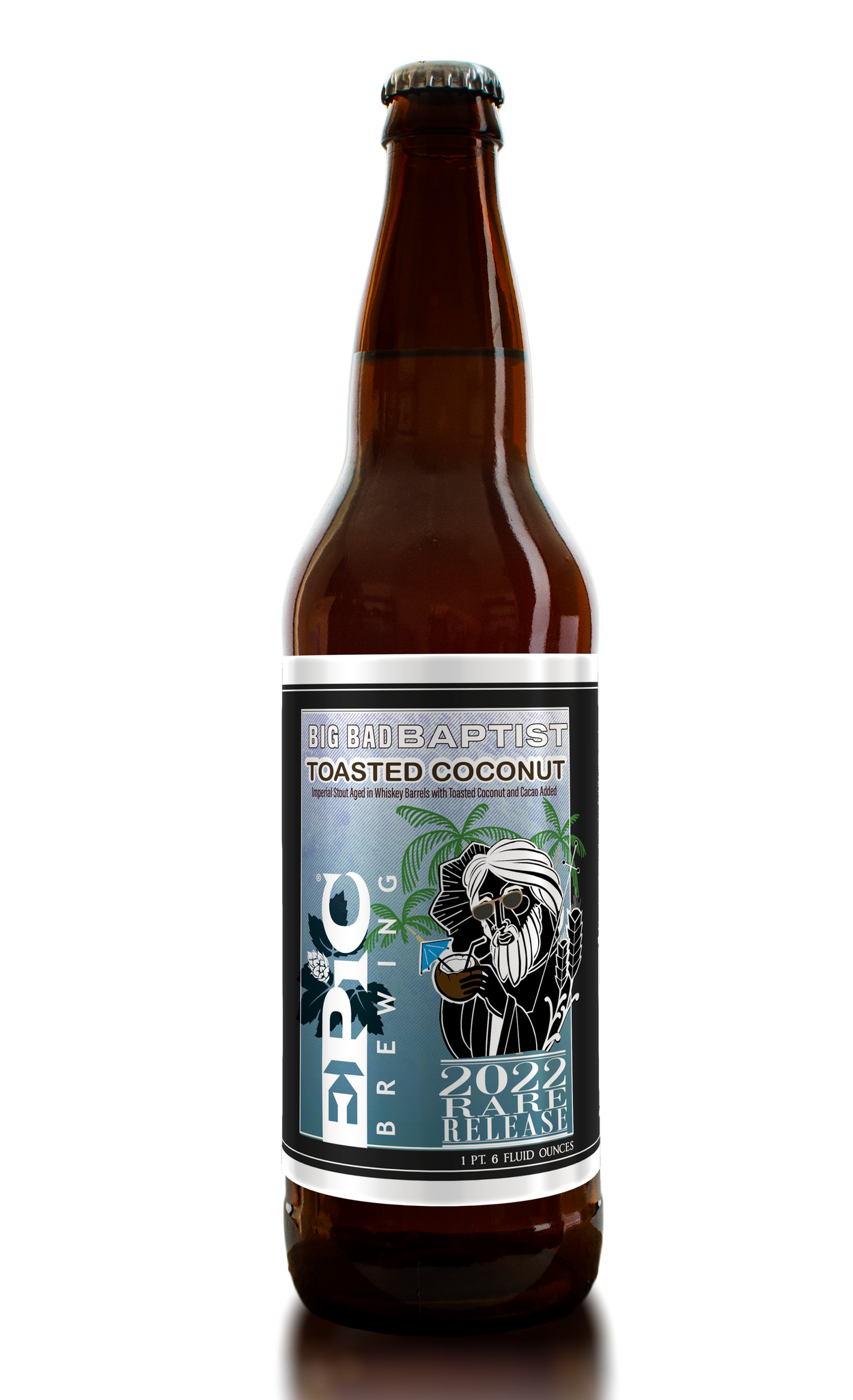 Epic Brewing Company- BBB Toasted Coconut Imperial Stout