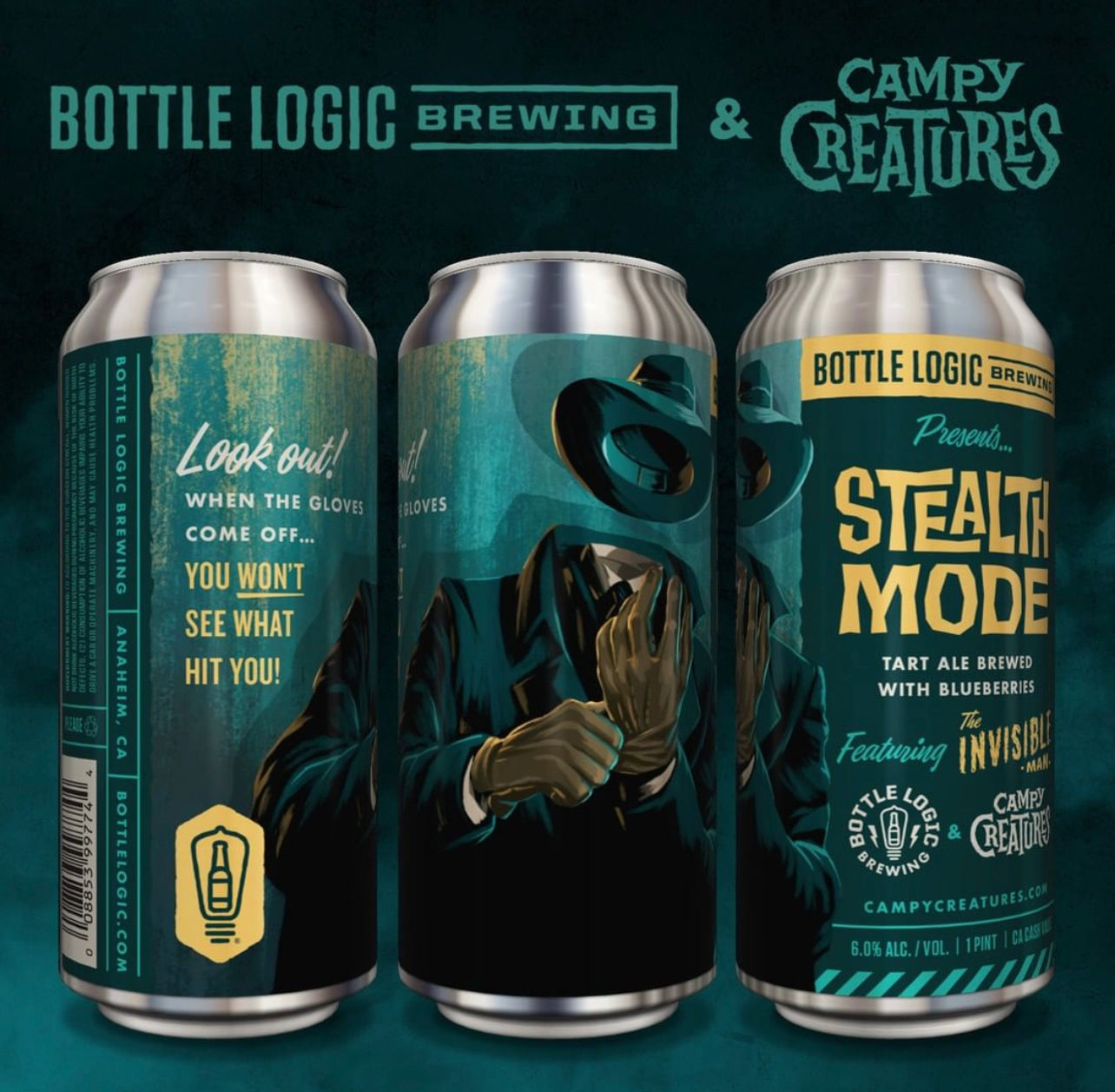 Bottle Logic Brewing- Stealth Mode (Tart Ale)