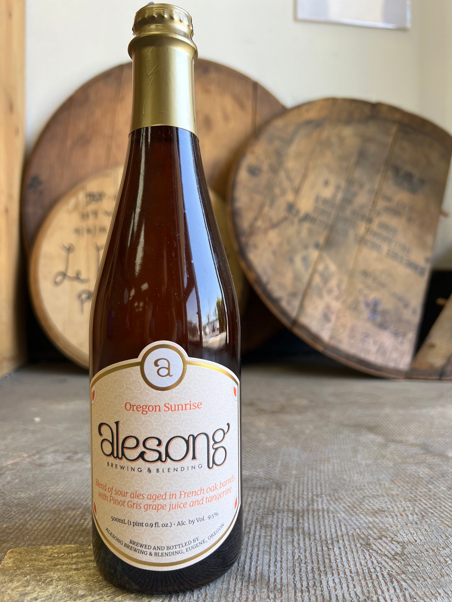 Alesong Brewing & Blending - Oregon Sunrise